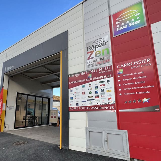 Le garage du Pont Neuf spécialiste de la mécanique auto à Sète est intégré au réseau Five Star